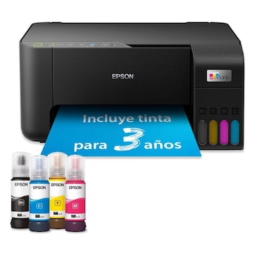 Imprimante Multifonction A4 - Epson - Ecotank Et-2860 - Wi-fi - Equipée De Réservoirs D'encre