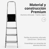 thumbnail of ARARAT 8004X Escada Dobrável de Alumínio com 4 Degraus