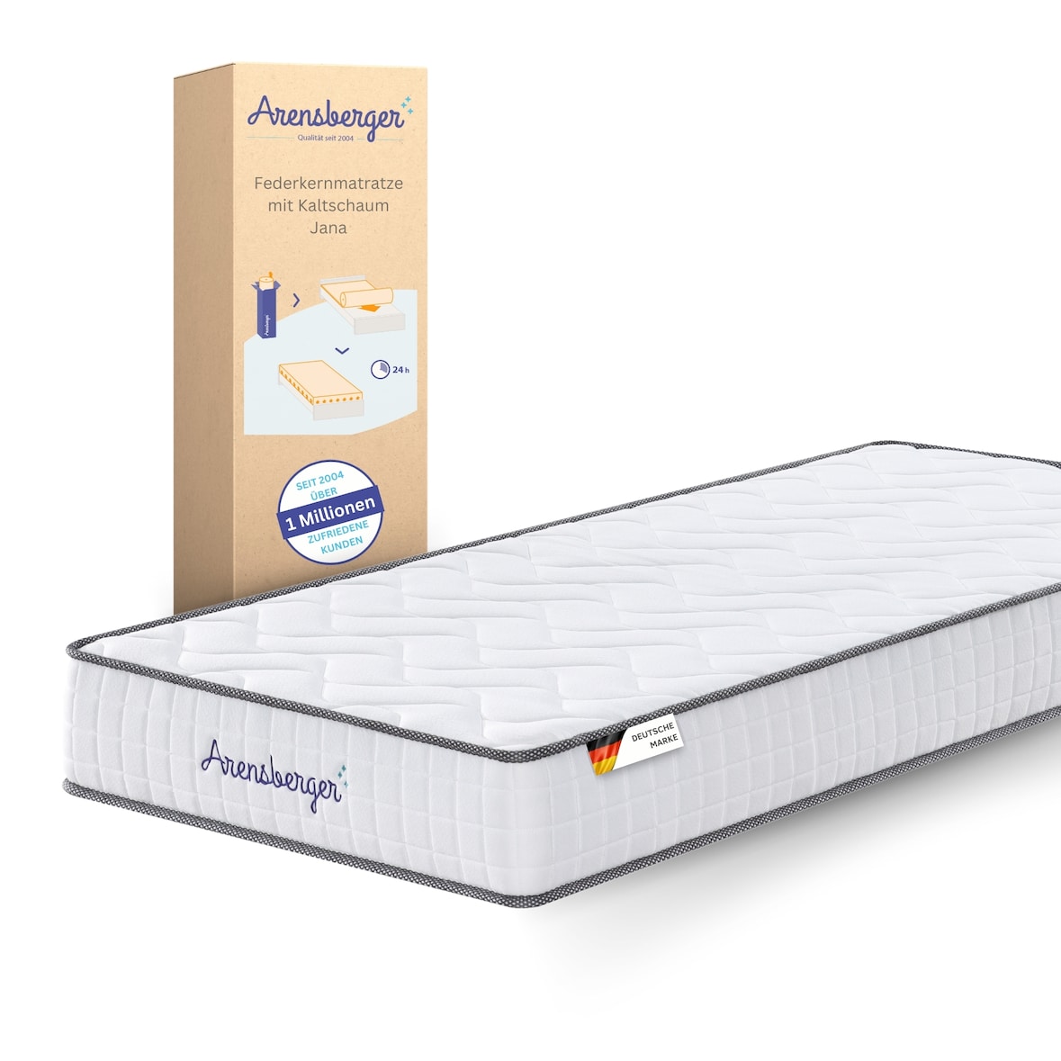 Taschenfederkern Matratze JANA, 140x200 cm