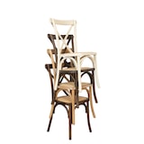 thumbnail of Biscottini Sedia in legno 88x42x43 cm | Sedia impilabile | Sedie cucina Made in Italy | Sedia sala da pranzo | Sedie giardino | Sedia Thonet vintage