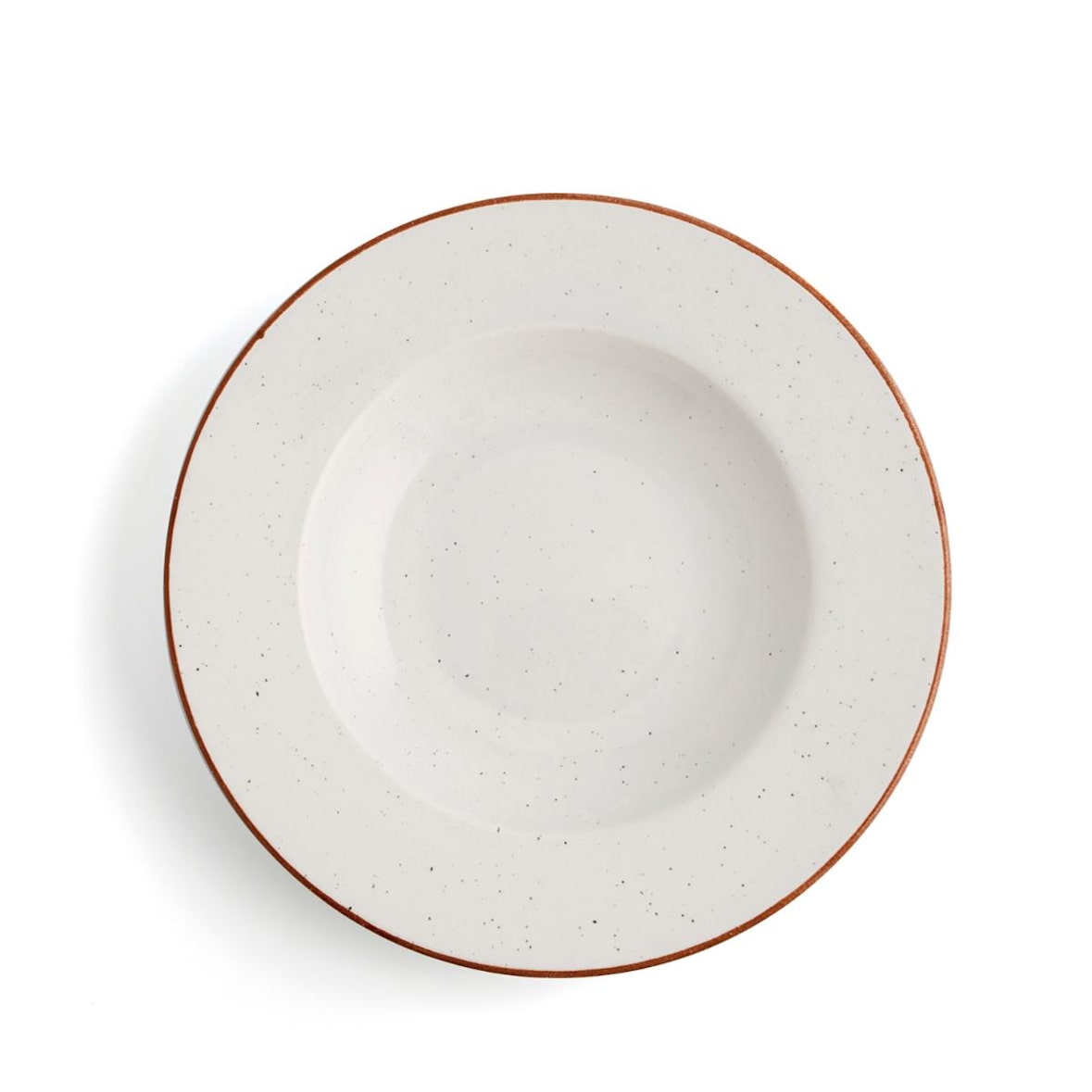 ARIANE TERRA BLANCO - Plato Hondo Porcelana 26Cm