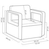 thumbnail of SHAF - Set de Muebles de Jardín y Terraza Venus Tete a Tete Color Grafito 2 Sillones y Mesa de Centro