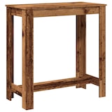 thumbnail of Table de bar vieux bois 102x50x103,5 cm bois d'ingénierie Modèle Boréal Prime Pro