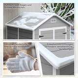 thumbnail of Outsunny-Gartenhaus-182L x 151B x 219H cm-Grau