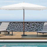 thumbnail of Ombrellone da Giardino 3x4 Palo Centrale in Legno Telo 300x400 Poliestere 180 g/mq Ecru per Esterno, Piscina e Ristoranti