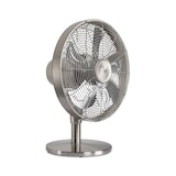 thumbnail of Ventilatore da tavolo a corrente continua Airos Eco Classic TV grigio / argento / titanio