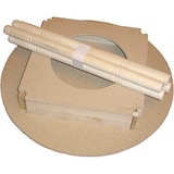 thumbnail of Mesa Camilla Circular  Desmontable 100cm diámetro x74cm altura