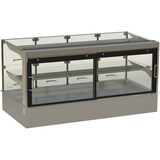 thumbnail of HAGOLA Showcase "Bergen" eckig, SBE, für 4x GN 1/1, 2 Auslagen  20mm Tiefe, 1410x510/200x710mm (BxHxT)  für Zentralkühlung