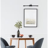 thumbnail of LED-Wandleuchte 8W, warmweiß 3000K, Schwarz, traditionell und elegant, voll schwenkbar für Bilder und Spiegel.