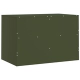 thumbnail of vidaXL TV-Schrank Olivgrün 67x39x44 cm Stahl