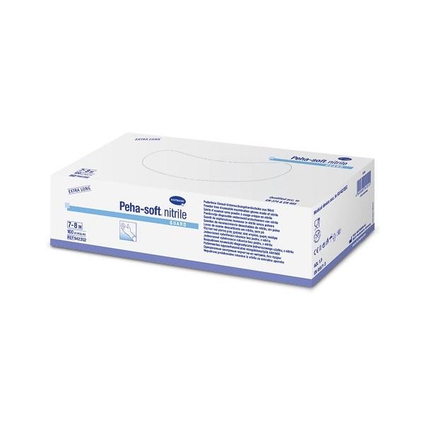 Peha-soft Nitril guard puderfrei Gr. S 100 Stück