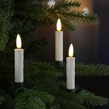thumbnail of LED Baumkerzen mit Clip 10 Weihnachtskerzen Baumbeleuchtung kabellos Fernb