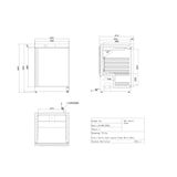 thumbnail of Dessous De Comptoir Réfrigéré 150L Blanc - Polar Série C Pro