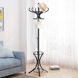 thumbnail of COSTWAY 184 cm Mantelständer mit Schirmhalter, Jackenständer mit 12 Mantelhaken