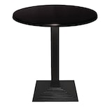 thumbnail of Base de mesa cuadrada Bolero con escalones de hierro fundido de 72 cm de alto