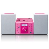 thumbnail of Lenco MC-013PK - Stereoanlage mit FM-Radio und CD-Player - Pink