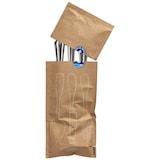 thumbnail of PAPSTAR 250 Besteckbeutel 26 cm x 10 cm natur