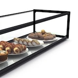 thumbnail of MBH - Neutrale vitrine 120 cm 1 etage voor de horeca. Neutrale glazen vitrine voor gebak en bakkerij.