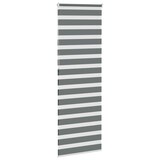 thumbnail of vidaXL Doppelrollo Dunkelgrau 85x230 cm Stoffbreite 80,9 cm Polyester