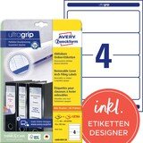 thumbnail of AVERY Zweckform Ordnerrücken-Etiketten, 61x192 mm, ablösbar