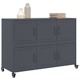 thumbnail of vidaXL Sideboard Anthrazit 100,5x39x72 cm Stahl