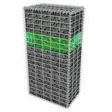 thumbnail of vidaXL Gabion stenen 25 kg groen 60-120 mm glas