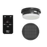 thumbnail of Lumisky Lampadaire solaire NERIO TALL en acier noir H150cm Acier Noir