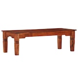 thumbnail of Table basse 110 x 50 x 35 cm Bois d'acacia solide Modèle Atlas Infinite Nordique