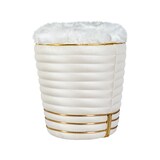 thumbnail of Hocker Britteny 320 Elfenbein / Gold