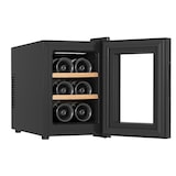 thumbnail of Vinata Sena Wijnklimaatkast Vrijstaand - Zwart - Wijnkoelkast 6 flessen - 39.3 x 26.5 x 49.5 cm - Wijnkast glazen deur
