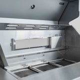 thumbnail of Cocina exterior de 3 piezas con barbacoa negra