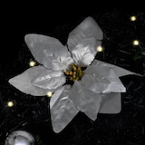 thumbnail of vidaXL Kerstboog met LED-lampjes 90 cm PVC zwart