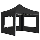 thumbnail of vidaXL Partytent inklapbaar met wanden 2x2 m aluminium antraciet