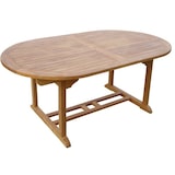 thumbnail of Teak Tisch Gartentisch Garten ausziehbar Esstisch Teakmöbel Holztisch 210/160cm : 210/160x90cm