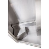 thumbnail of KBS Wandhaube Trapezform 1200x700x450 mm Flammschutzfilter Typ F1 Edelstahl