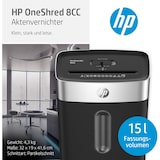 thumbnail of HP OneShred 8CC Aktenvernichter sichere komfortable Aktenvernichtung im Alltag Schwarz