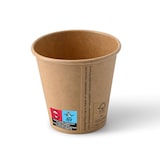 thumbnail of BIOZOYG Pappbecher 1000 Stück 150 ml / 6 oz, Ø 80 mm, braun - Becher für Heißgetränke - Kaffeebecher to go Einwegbecher, Alternative zu Styroporbecher