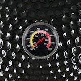 thumbnail of Tarrington House Barbacoa de carbón Kamado Naggado, Ø 47 cm, cocción Divide & Conquer, mesas auxiliares, móvil, cerámica/acero inoxidable, negro