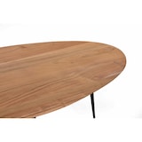 thumbnail of SIT Möbel Couchtisch oval | Tischplatte Akazie | Beine Metall | B 150 x T 60 x H 45 cm | natur | 01053-27 | Serie THIS & THAT