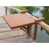 thumbnail of Balkontisch PADUA - Eukalyptus, Natur, 65x64x52cm | Gartentisch Balkon-Tisch Kleiner Tisch Terrassentisch Verandatisch