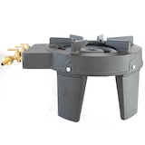 thumbnail of Estufa de gas para catering 4 pies 8.6KW 3 grifos 3 quemadores