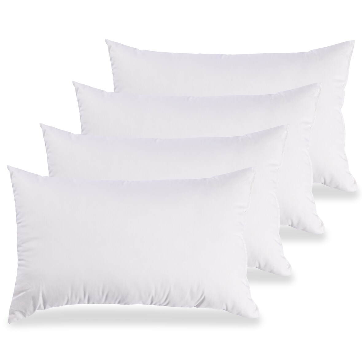 Decoper ® Kissenfüllung waschbares Innenkissen Bezug aus 100% Baumwolle | Füllung aus Polyester | Dekokissen und Kopfkissen | 30 x 50 cm