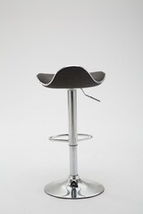 thumbnail of CHEFGASTRO Barhocker NOTTING HILL Stoff Chrom HxBxT 71x45x45cm Stoff Dunkelgrau Barstuhl