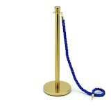 thumbnail of Stark confezione da 2 colonnine segna-percorso COLONNAGOLD in acciaio satinato dorato alta 950 mm e con la base di diametro 310 mm