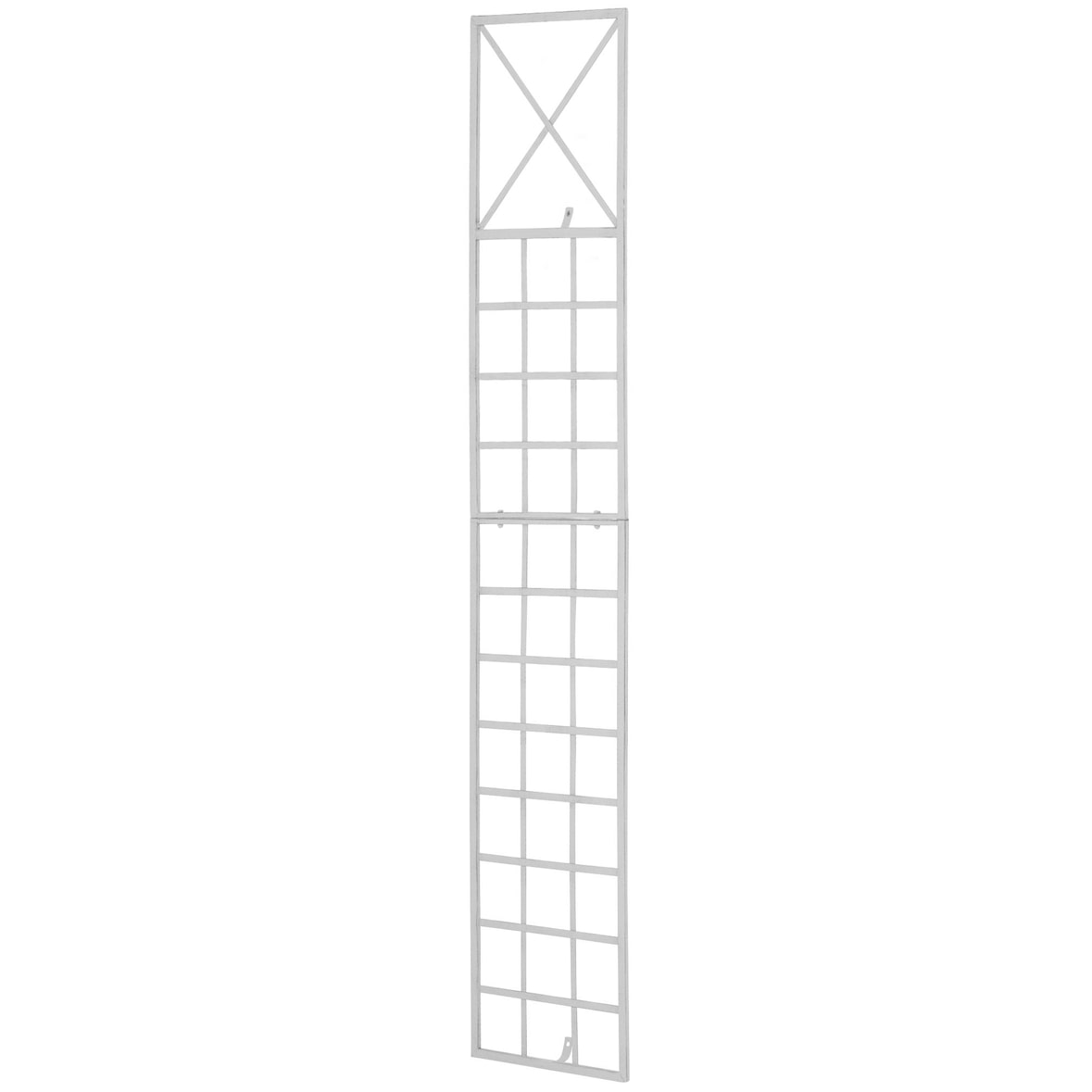 Rankgitter Trigo 200 x 40 cm weiß