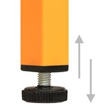 thumbnail of vidaXL Kleiderschrank Senfgelb 90x50x180 cm Stahl