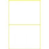thumbnail of Avery Zweckform® 3046 Universal-Etiketten 77 x 59 mm 4 Blatt/8 Etiketten weiß(S)