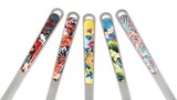 thumbnail of Excelsa Set 5 Utensilien Kimono Nylon 31x7,5x7,5 cm Bunt