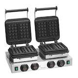 thumbnail of Roestvrijstalen Brusselse wafelijzer, 4400 W, 220 V - MONO