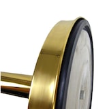 thumbnail of 2x Absperrpfosten Gold Krone  D320mm - D51x1000mm Absperrständer Abgrenzungsständer